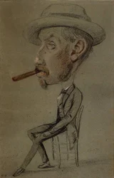 Uomo con un grande sigaro